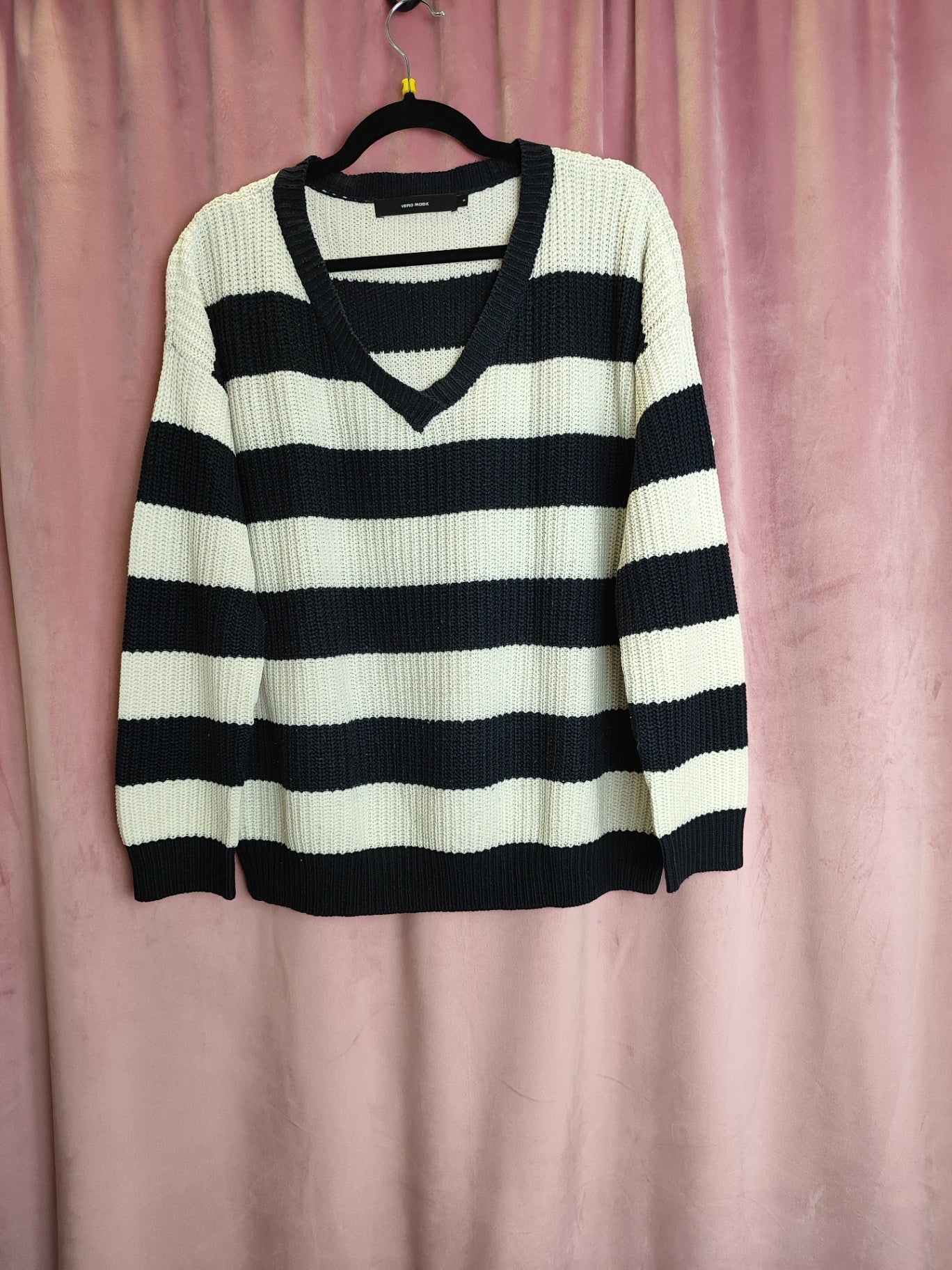 Vero Moda Pullover M Beige und Schwarz