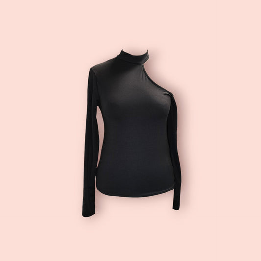 Langarmshirt Schwarz