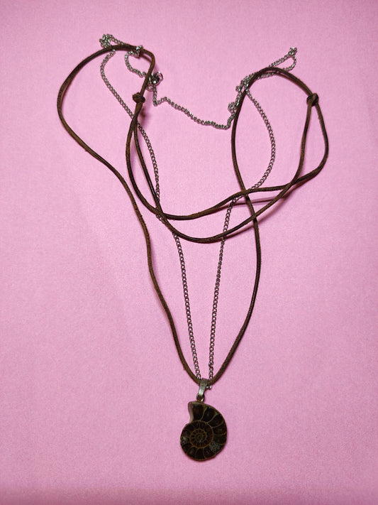 Accessoires / Schmuck Braun, Silber