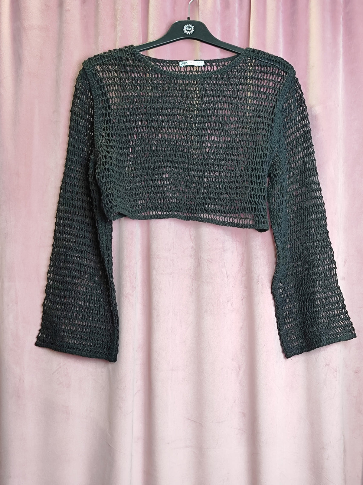 Zara Pullover M Schwarz