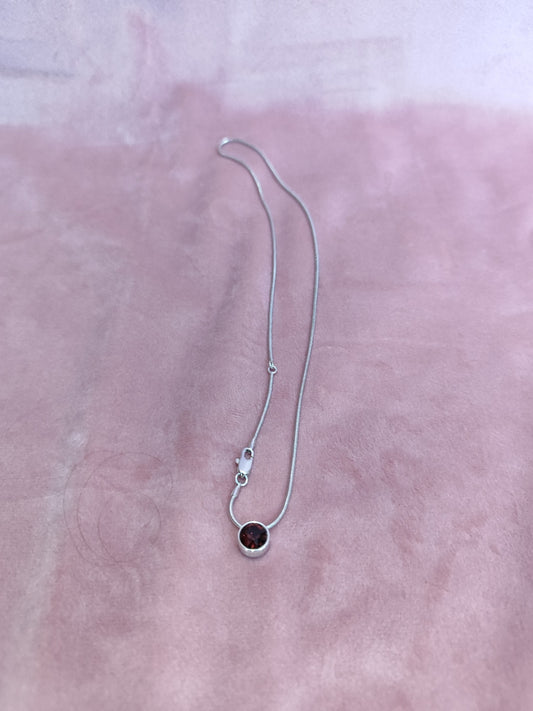Halskette mit Anhänger Silber