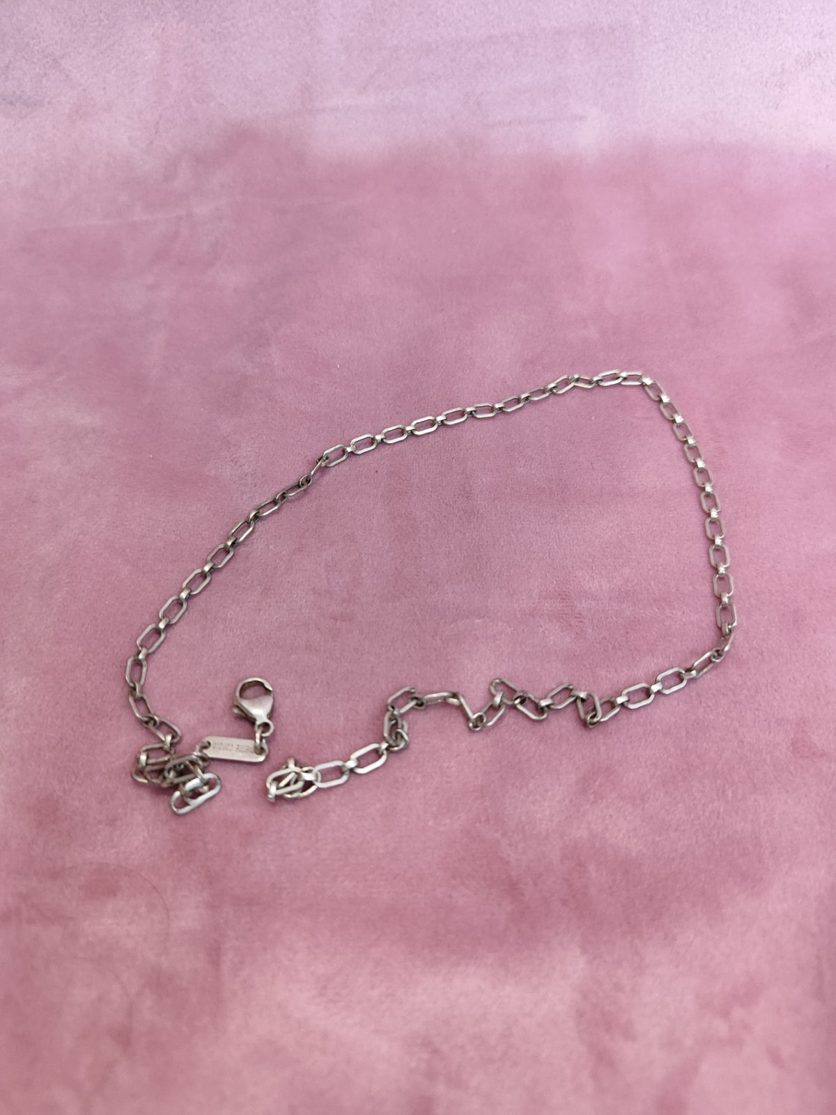 Halskette mit Anhänger Silber