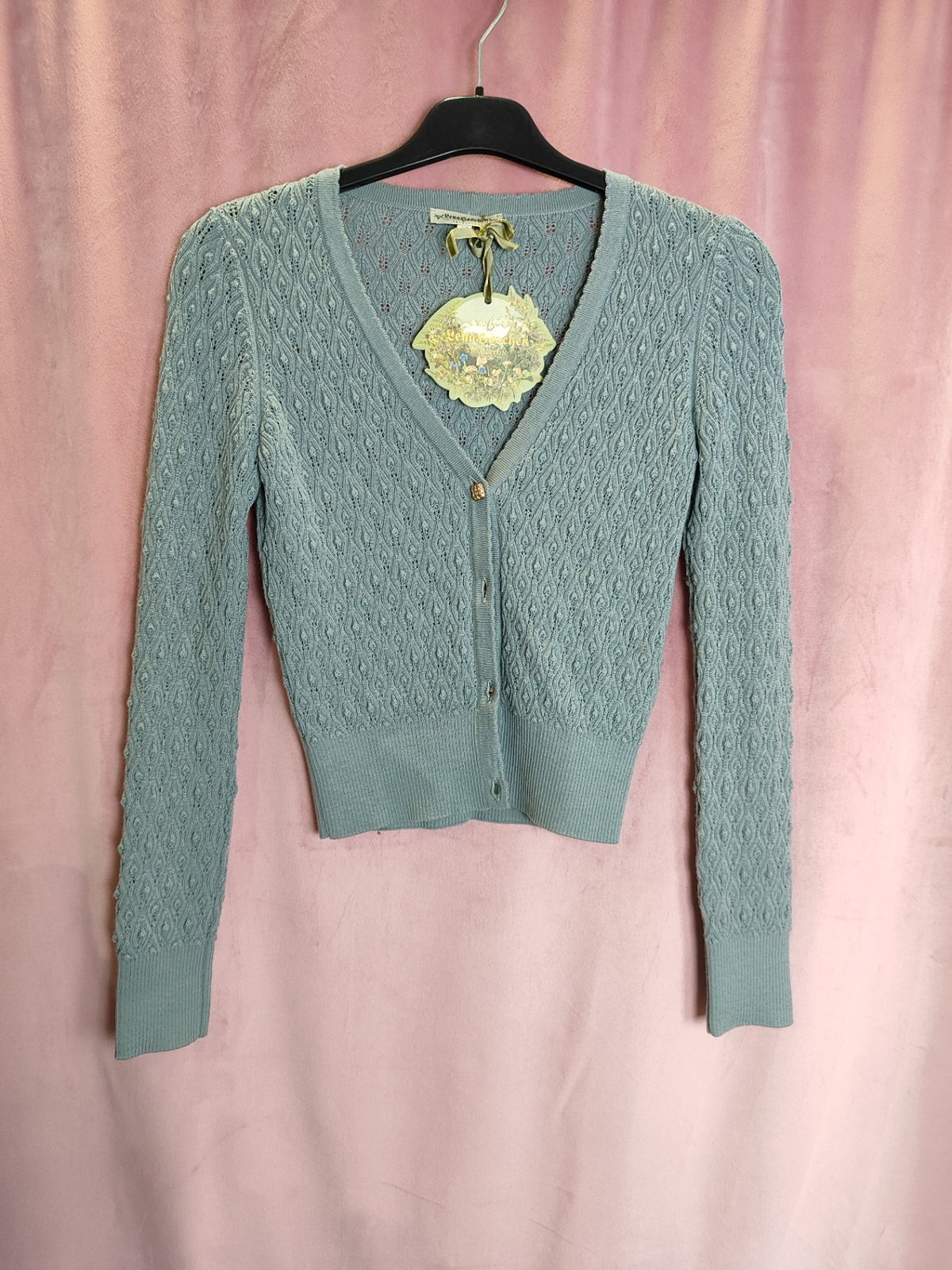 Lena Hoschek Cardigan XS Helles Blau