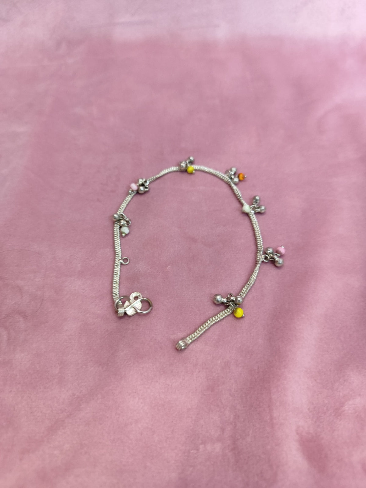 Fußkette Silber