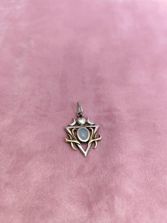Halskette mit Anhänger Silber