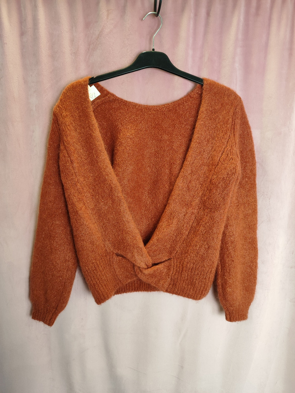 des Petits Hauts Pullover S Orange