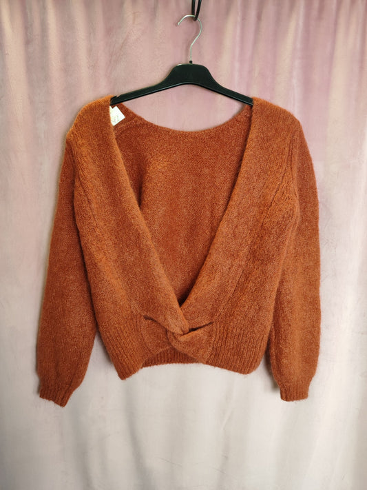 des Petits Hauts Pullover S Orange