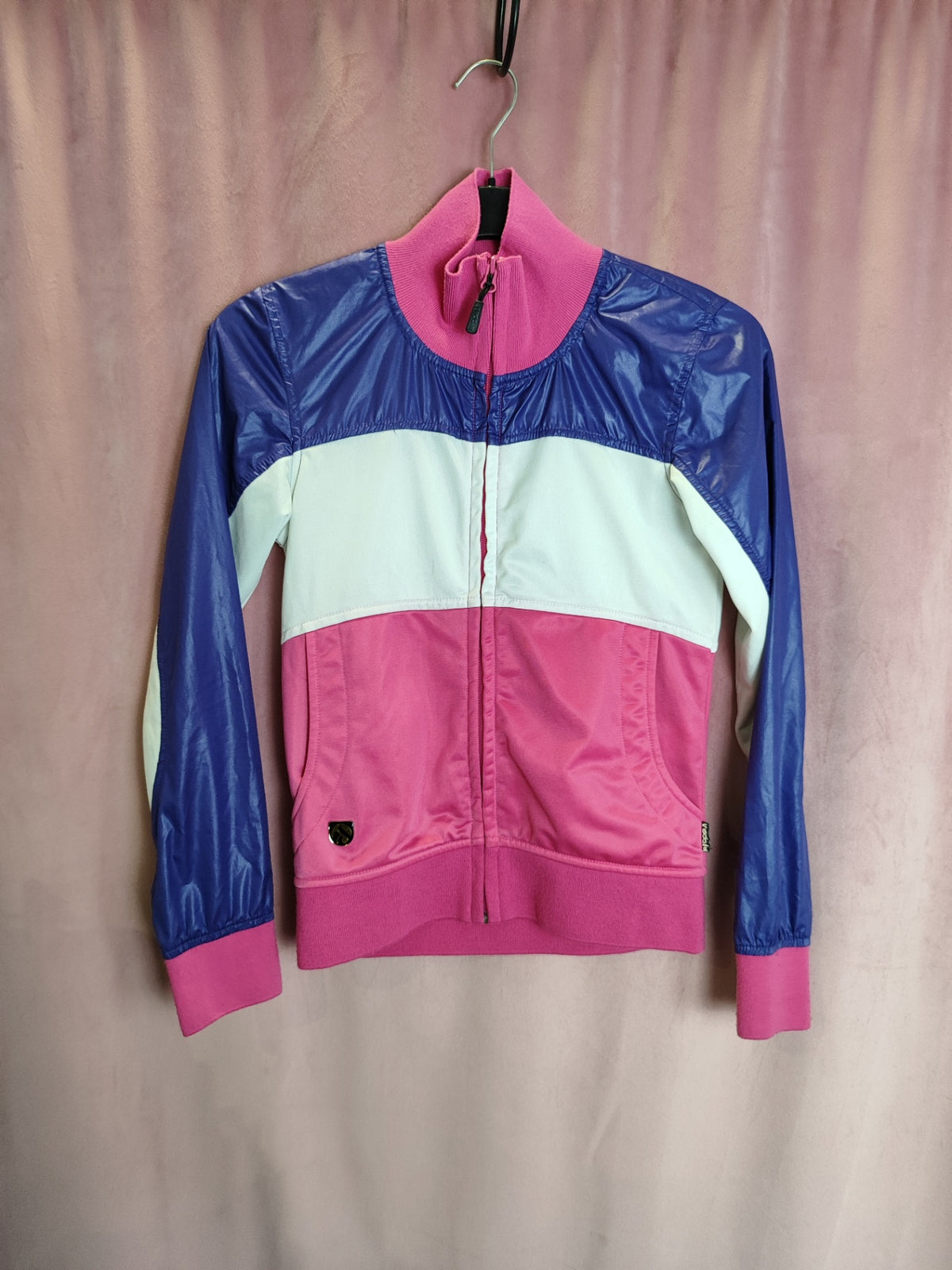 Vintage Sportjacke XS Bunt