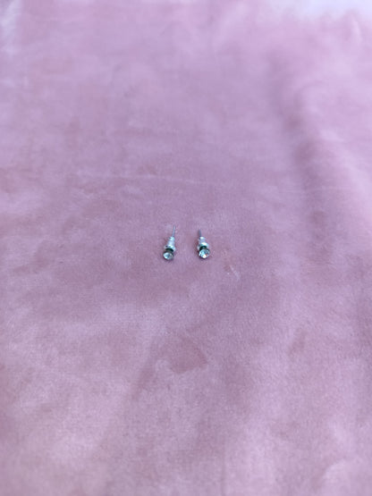 Ohrstecker Silber/Gold