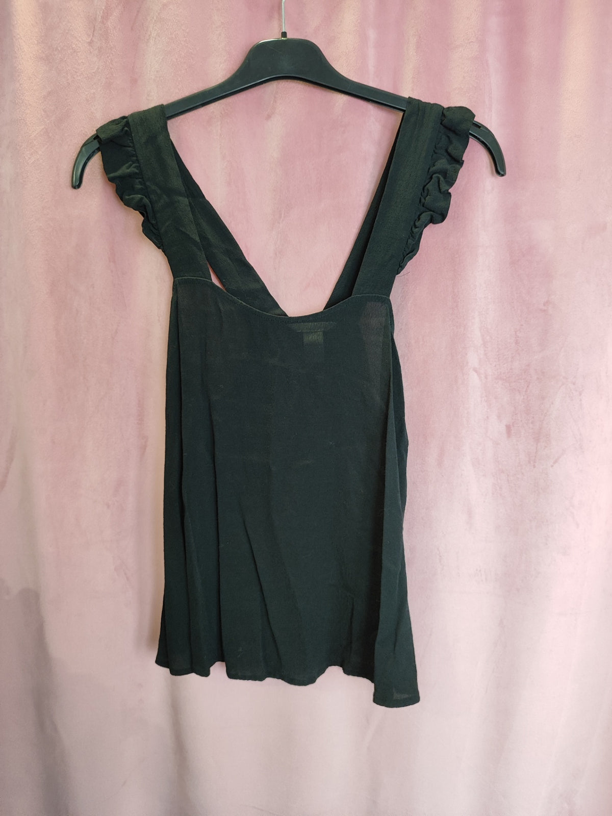 H&M Top S Schwarz