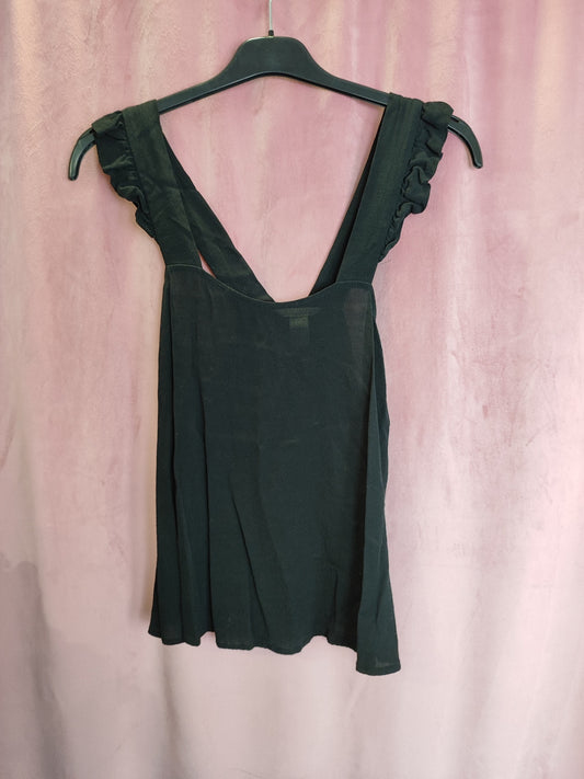 H&M Top S Schwarz