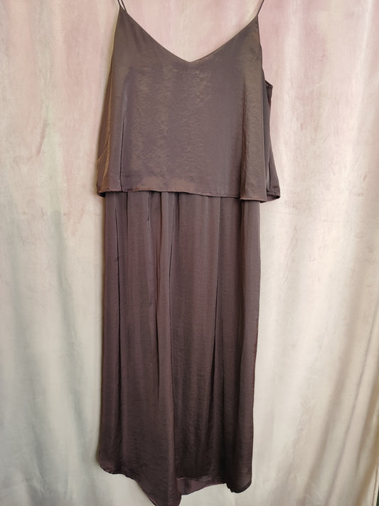 H&M Kleid M Burgunderrot