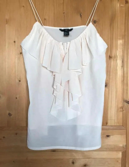 H&M Top S Creme