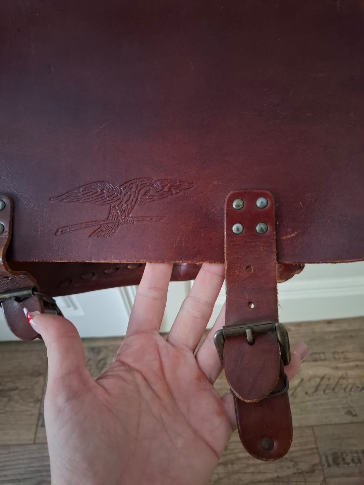 Echtledertasche Braun