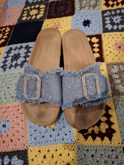 Sandalen 41 Hellblau