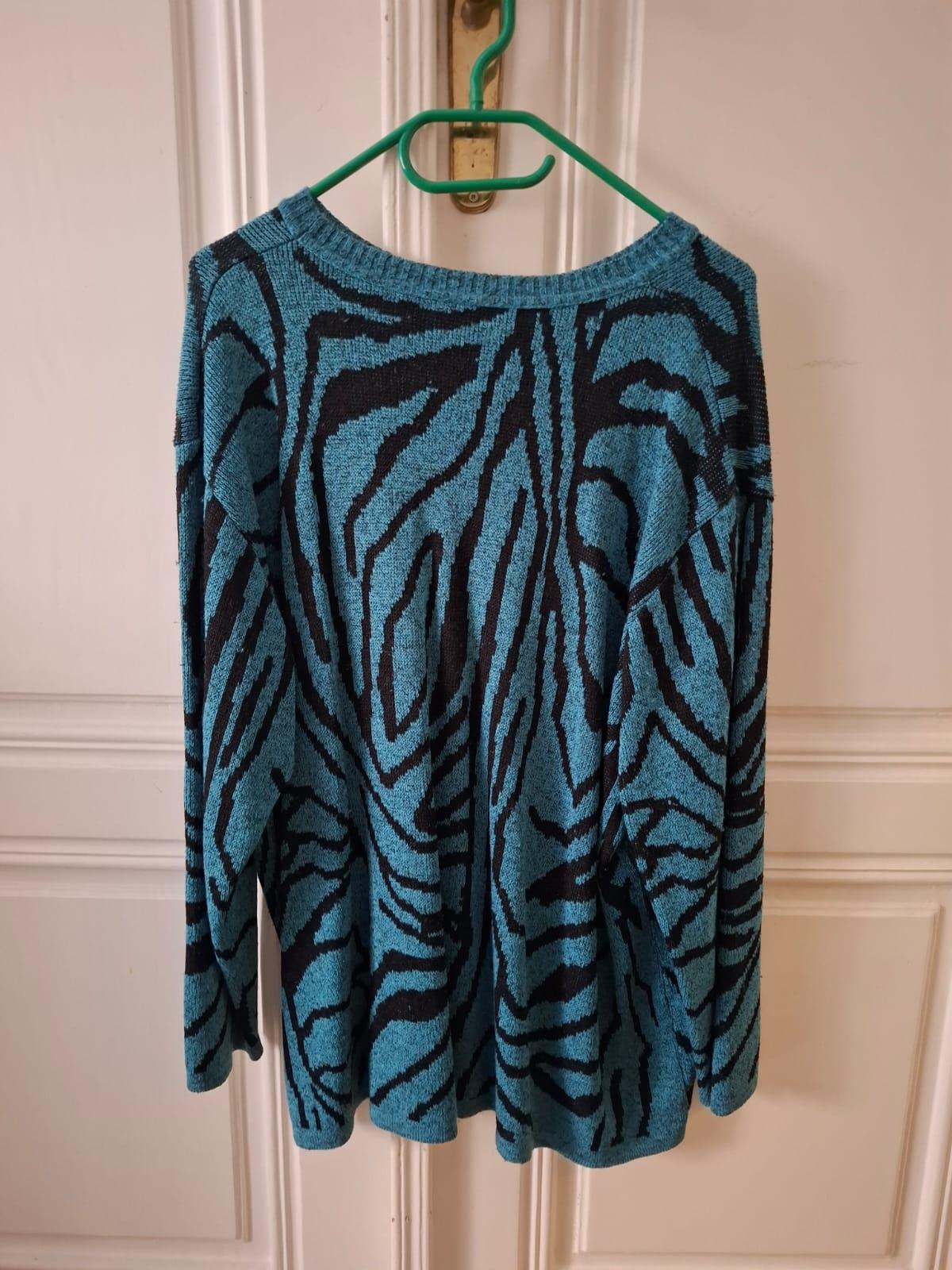 Pullover L Blau