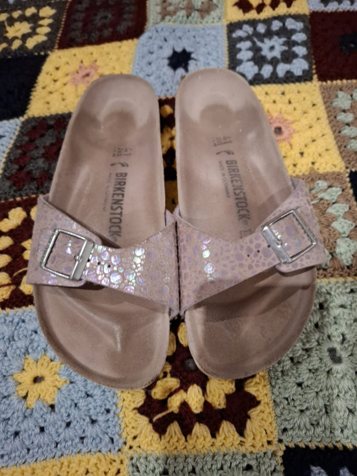 Birkenstock Sandalen 41 Lila