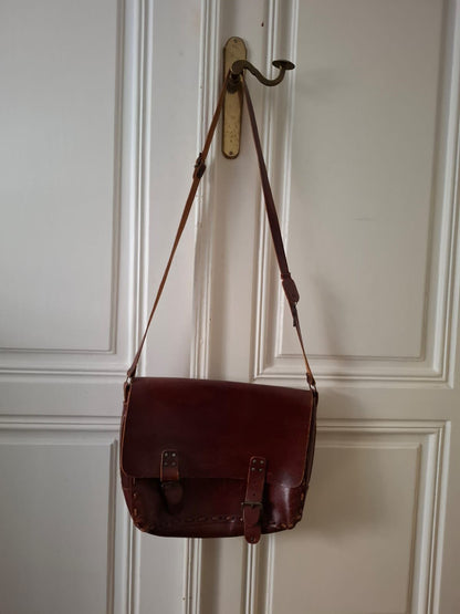 Echtledertasche Braun