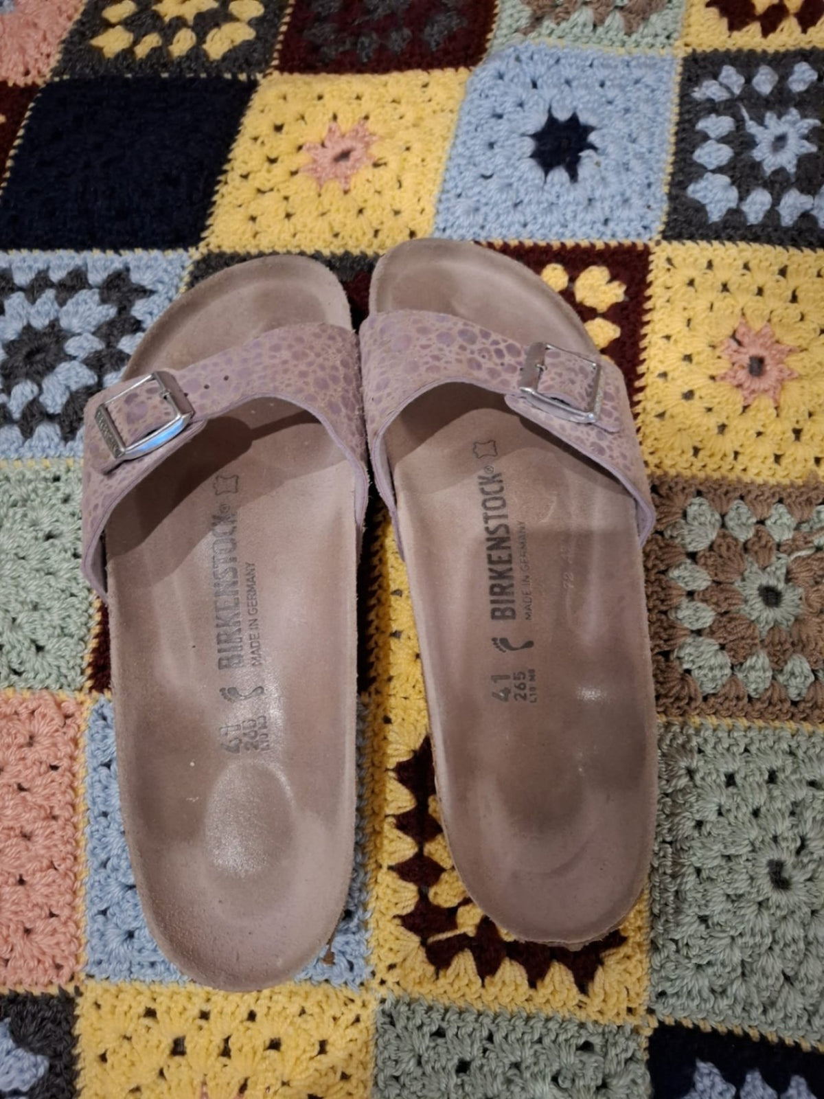 Birkenstock Sandalen 41 Lila