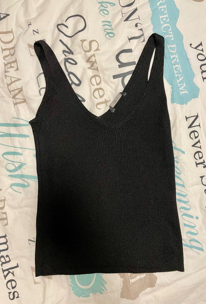 Yessica Top XS-S Schwarz