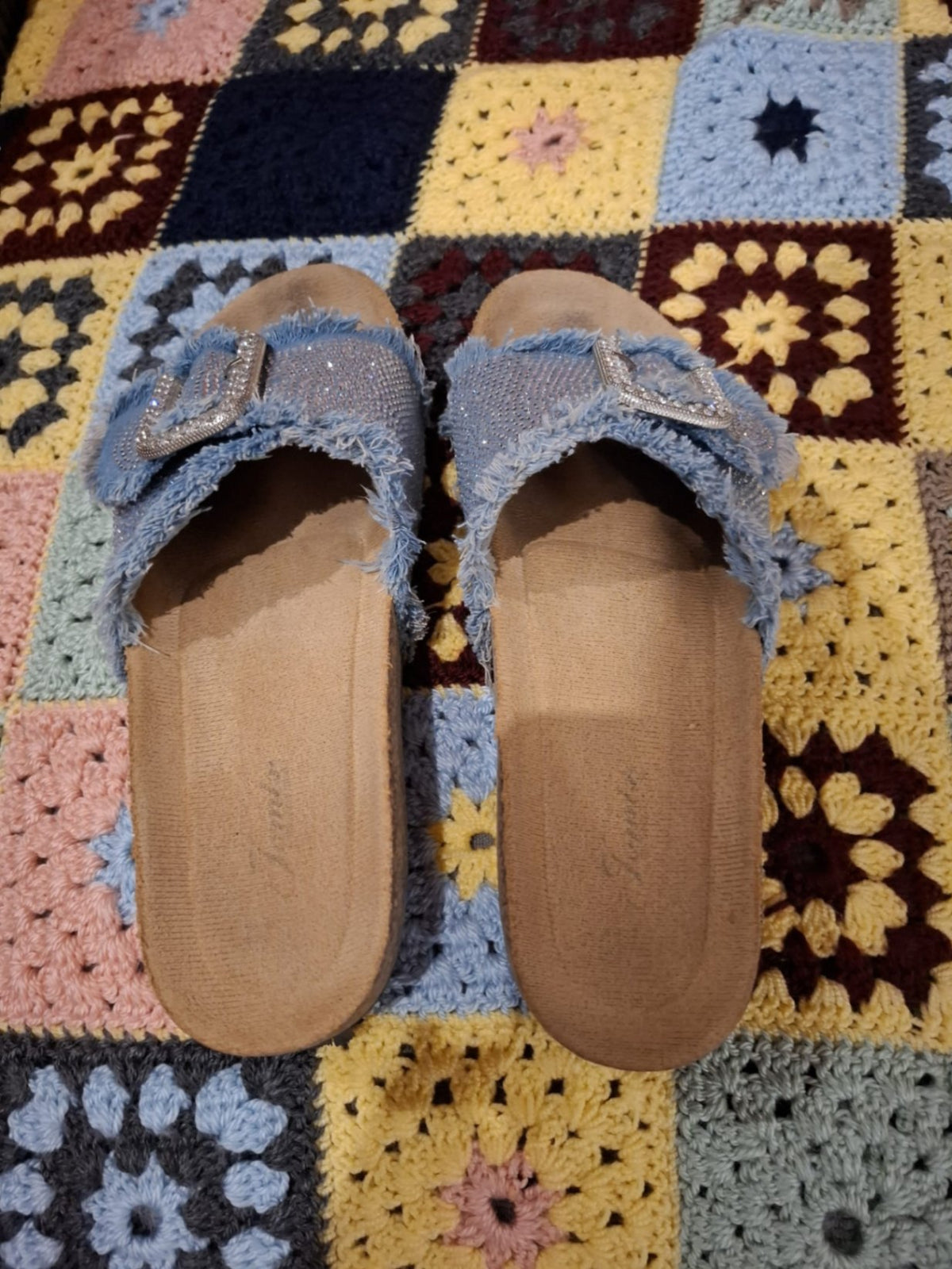 Sandalen 41 Hellblau