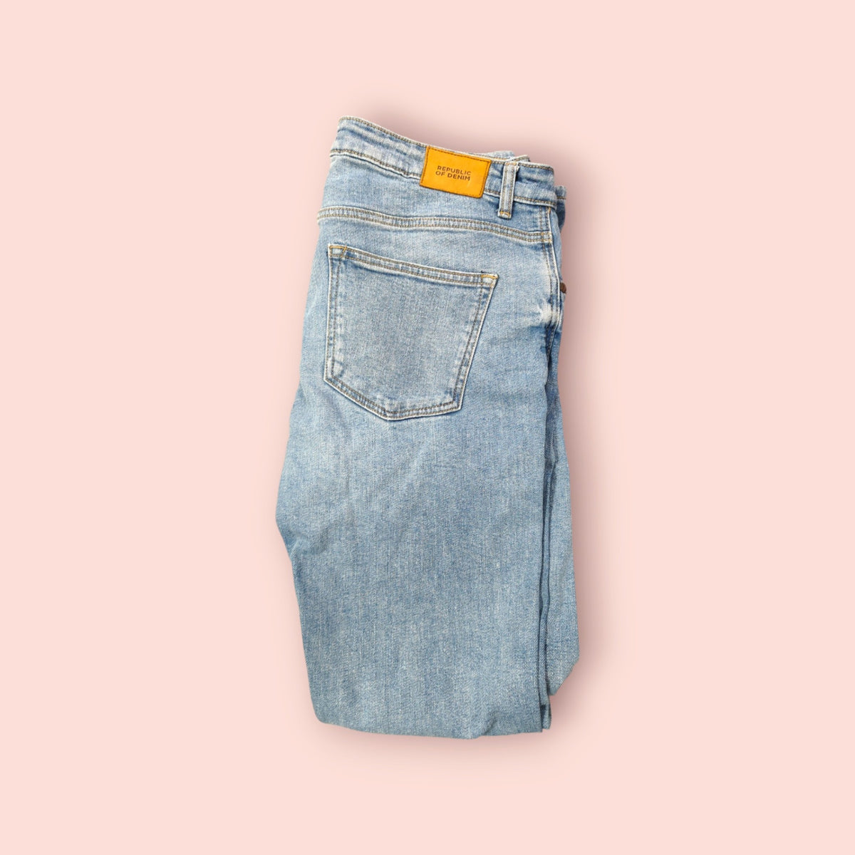 Jeans M Hellblau