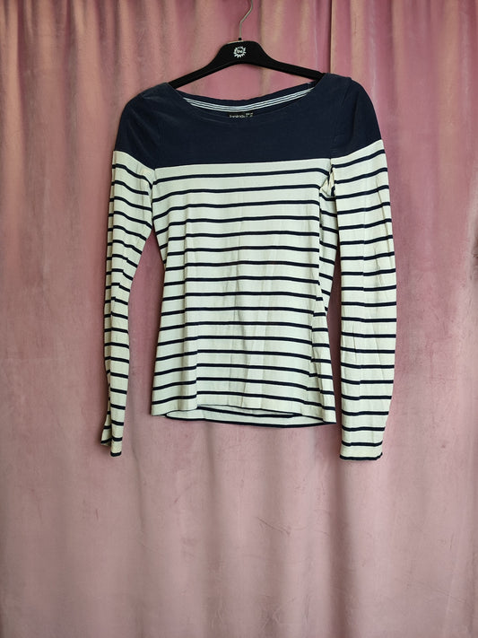 Janina Oberteil S Creme und Marine