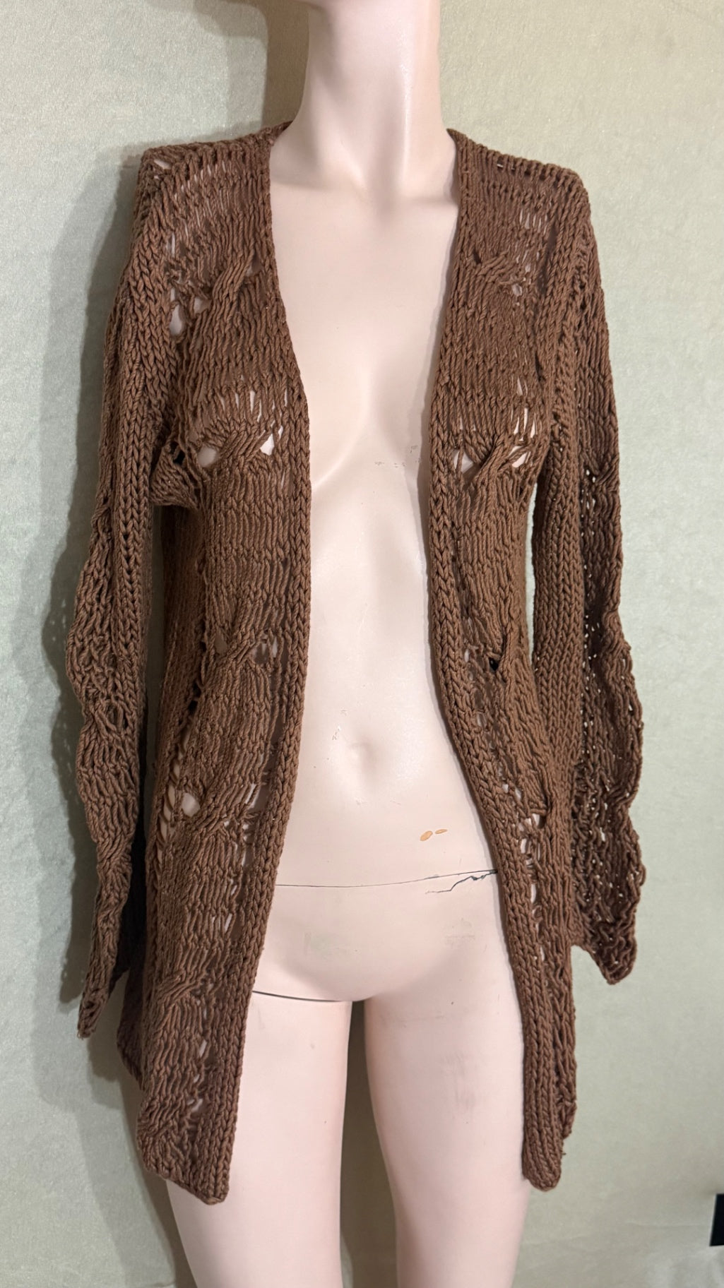Stefanel Cardigan S Braun