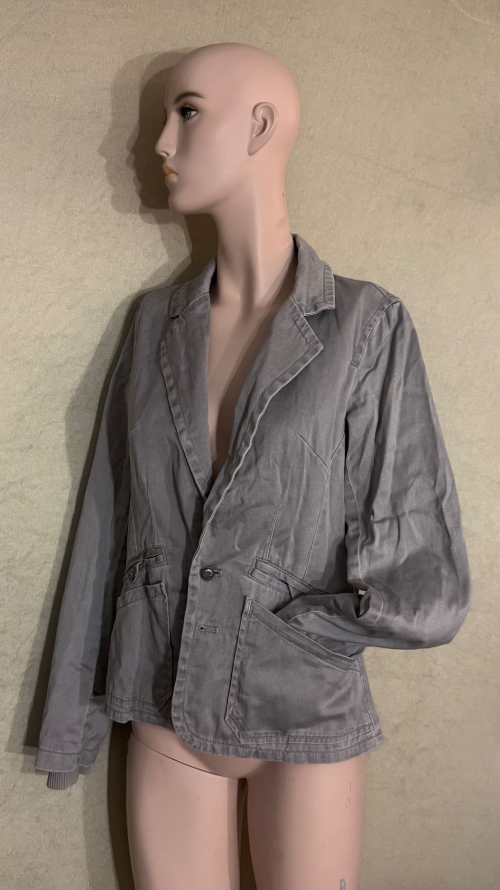 Diesel Jacke S Grau