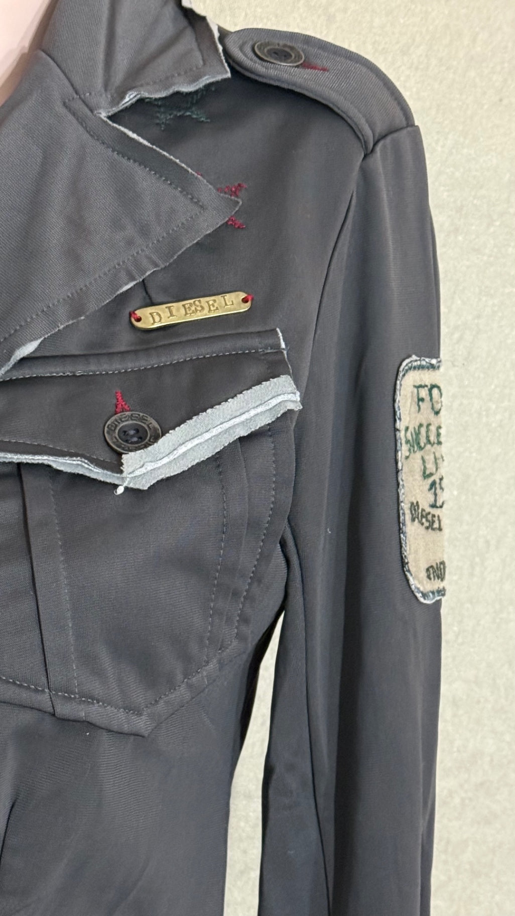 Diesel Blazer S Grau