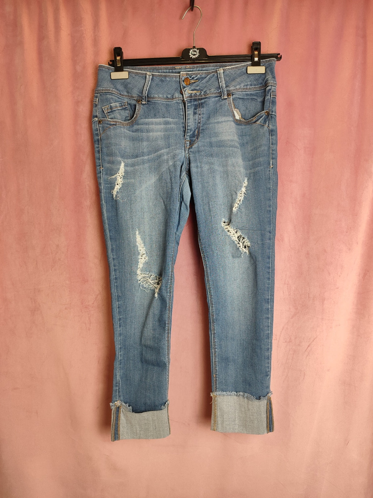 Jeans M Hellblau