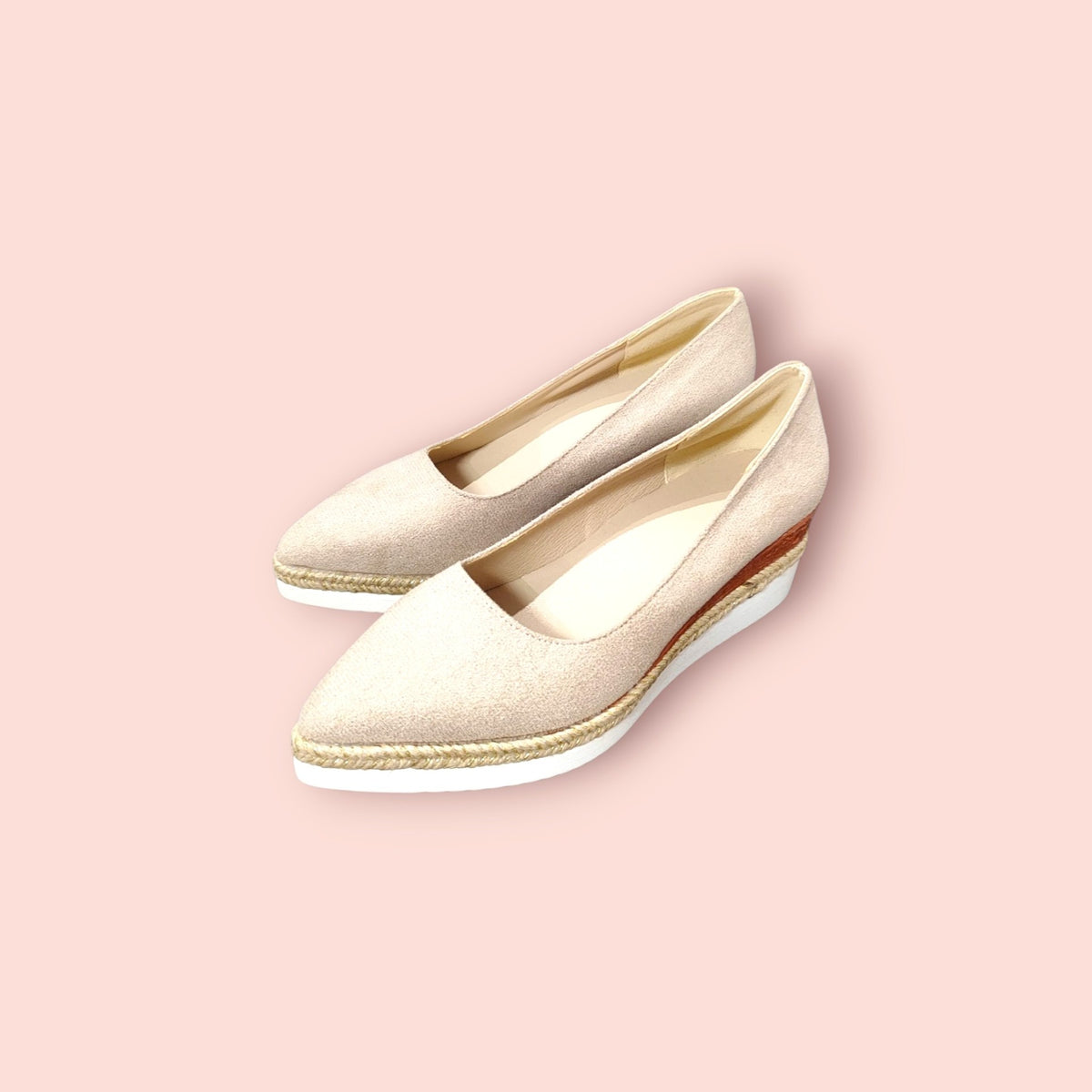 Schuhe 38 Beige
