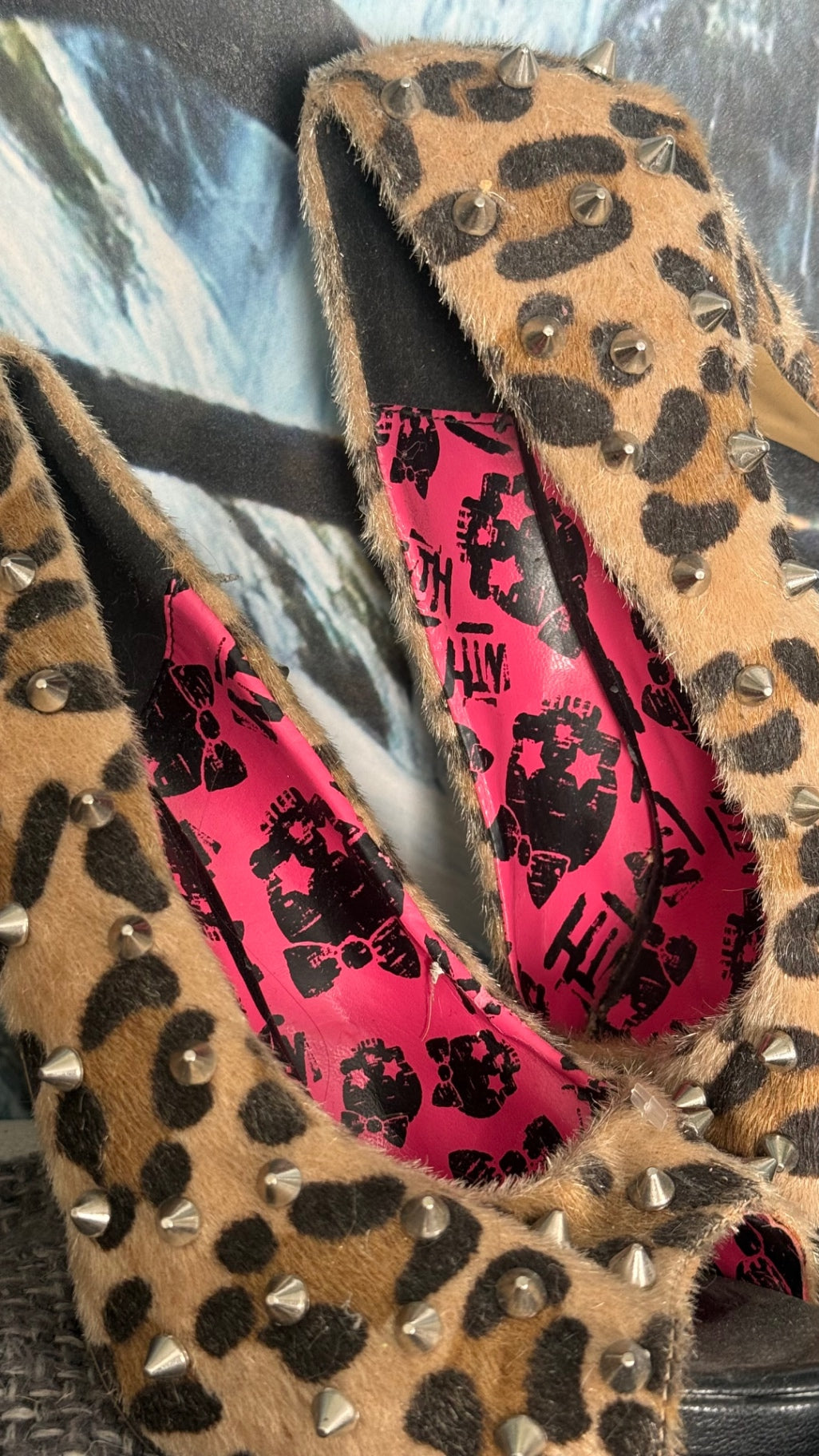 Iron Fist Pumps 37 Leoparden Heel