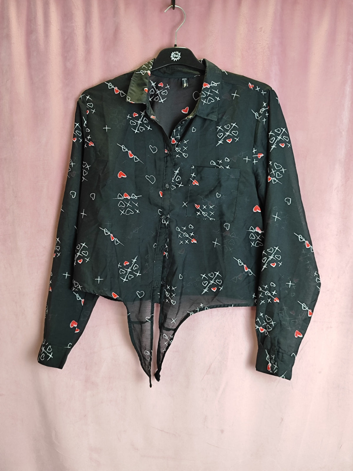 FB Sisters Bluse L Schwarz