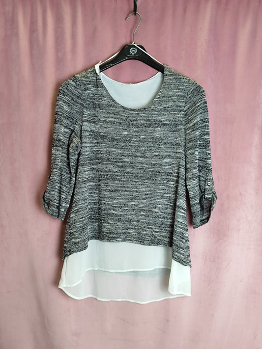 C&A Pullover M Grau