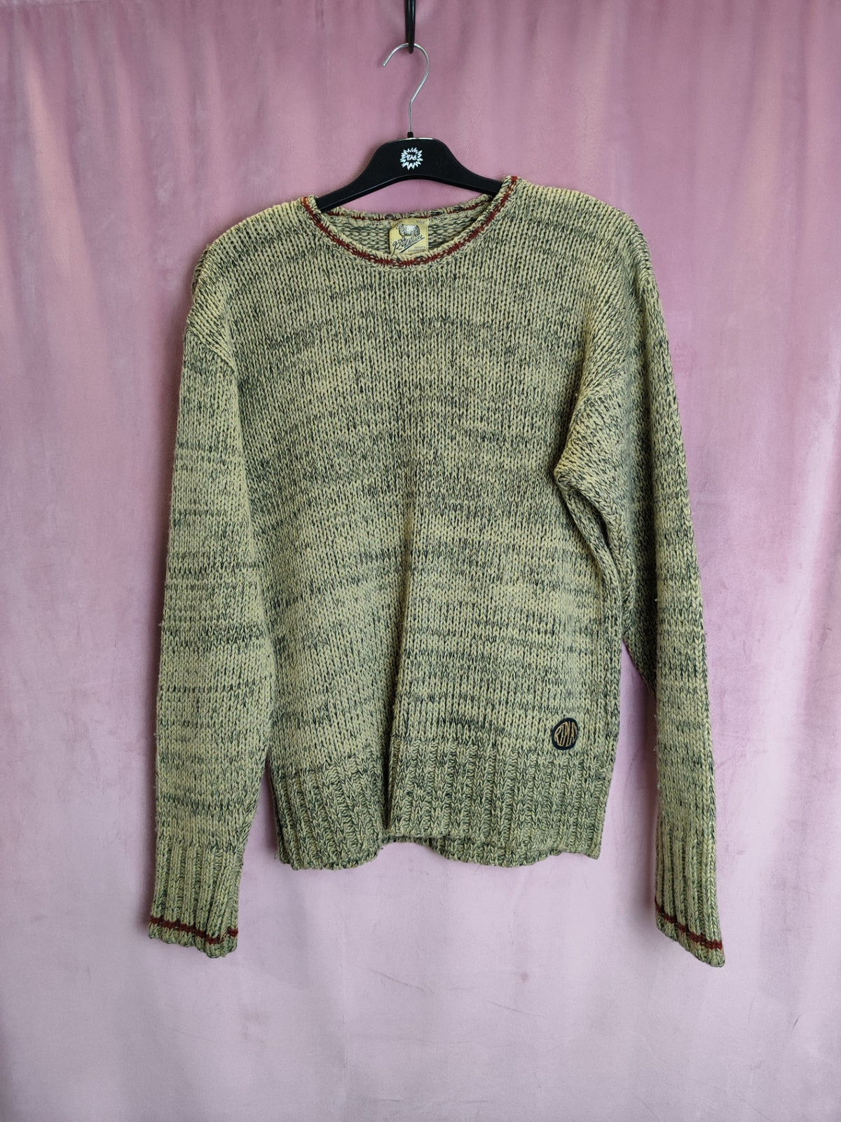 Replay Pullover Gelb/grün meliert