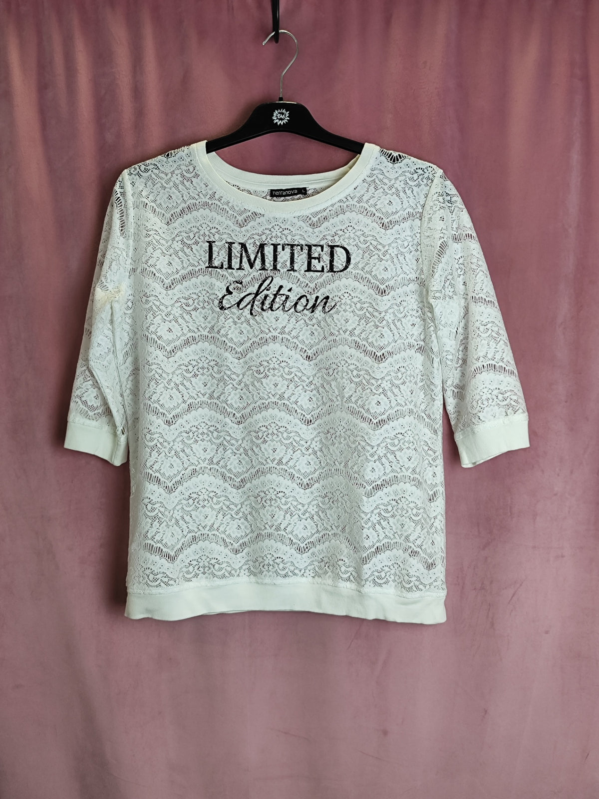 Terranova Pullover L Weiß