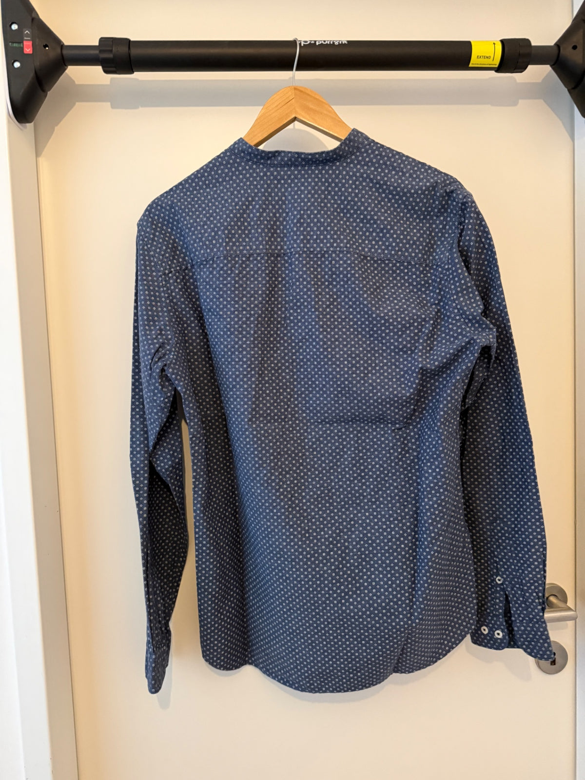 Jack & Jones Hemd Slim M Dunkelblau mit weißen Punkten
