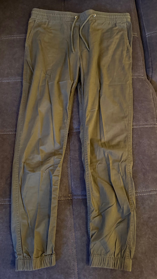 H&M Hose M Olivgrün