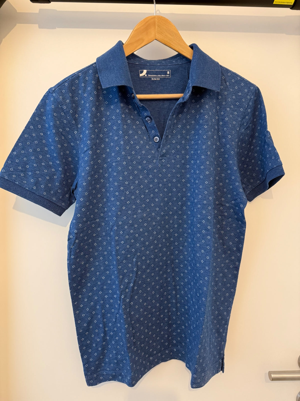 Dressmann Poloshirt S Blau