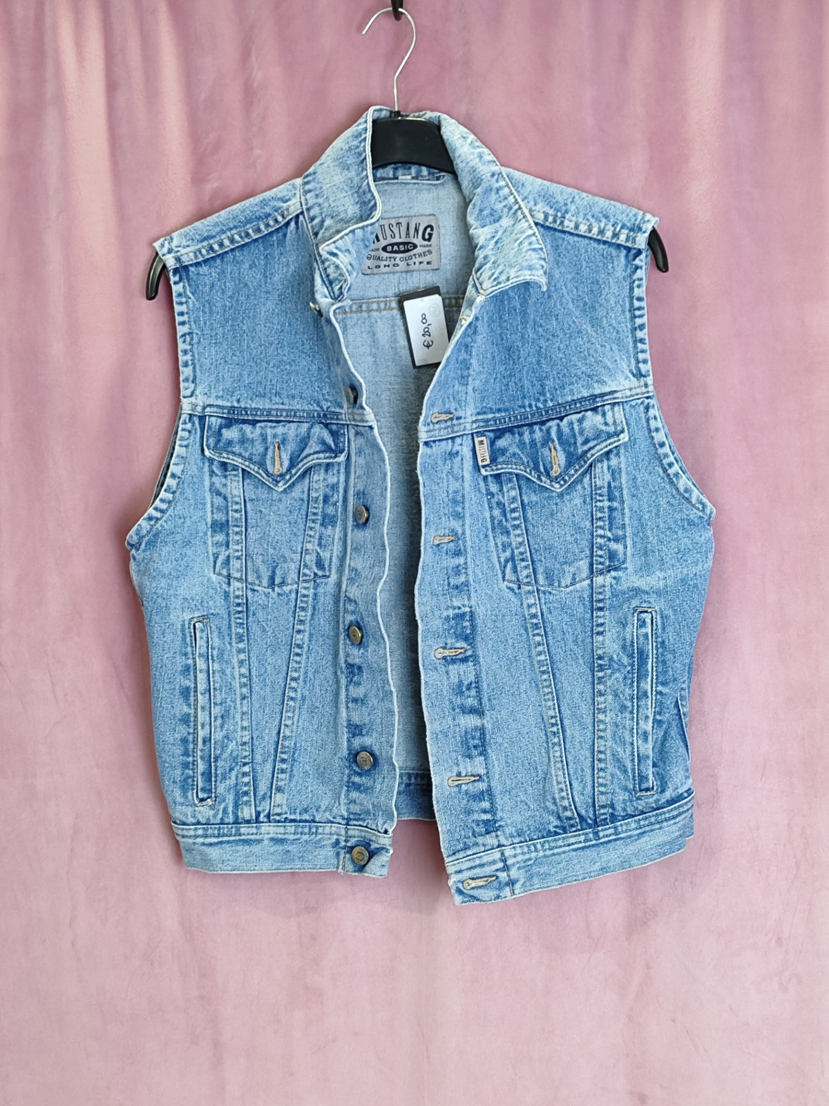Jeansjacke L Blau