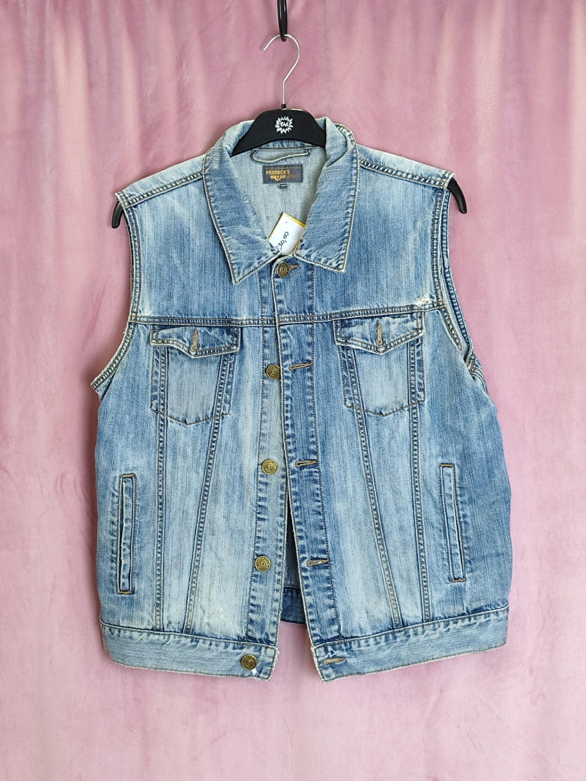 Jeansjacke L Blau