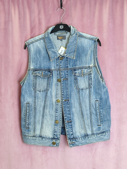 Jeansjacke L Blau