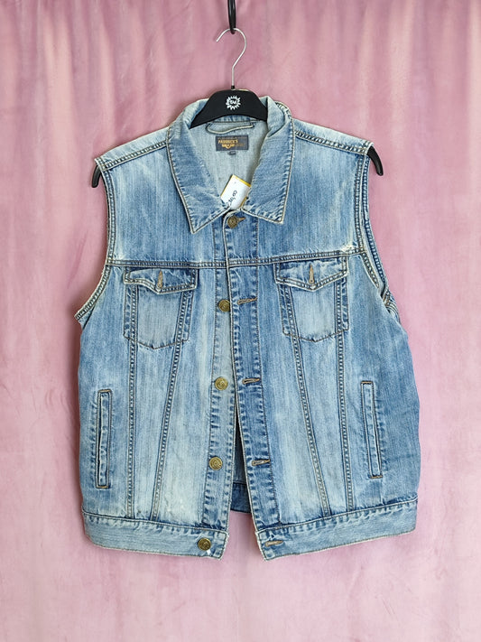 Jeansjacke L Blau