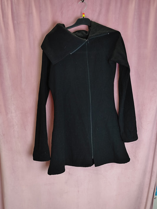 Lila Jacke M Schwarz