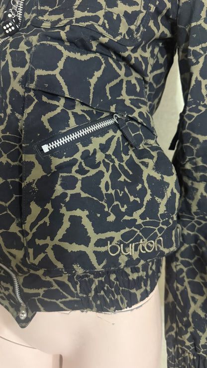 Burton  Snowboard Jacke XS / S Schwarz und Gold