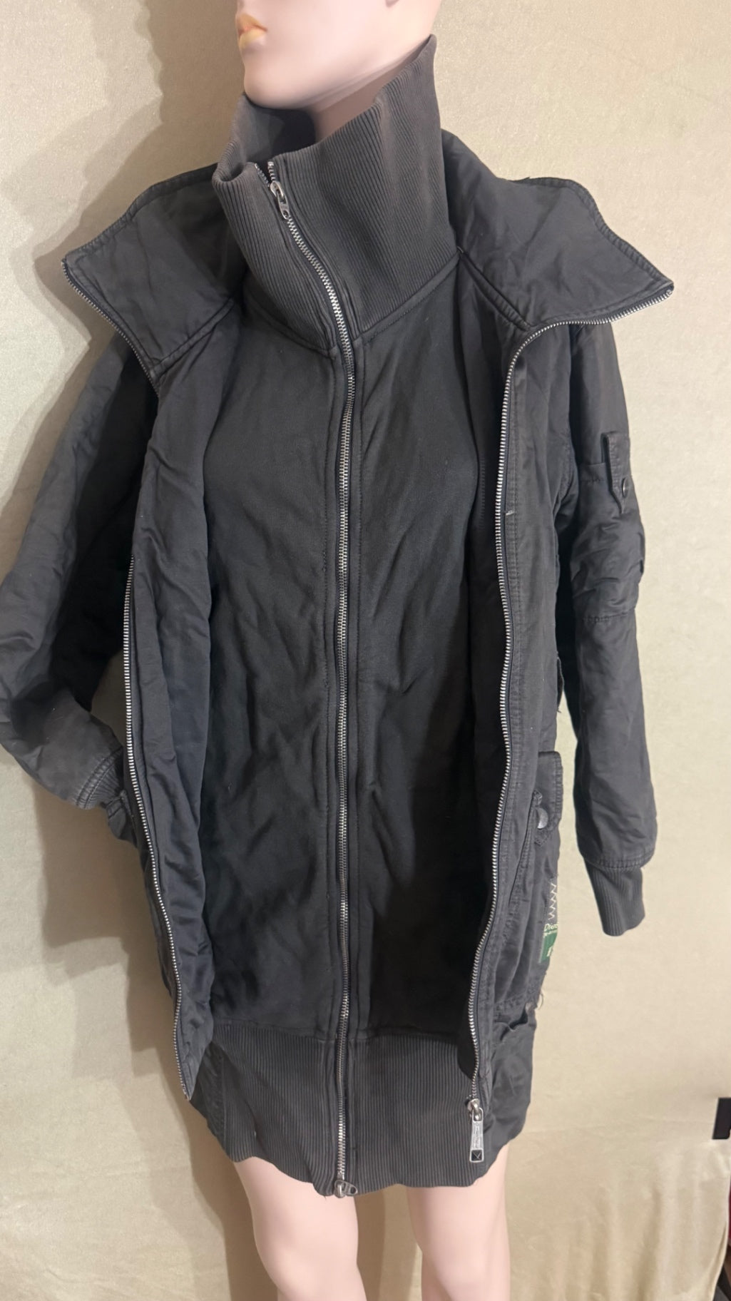 Diesel Jacke XS / S Braun