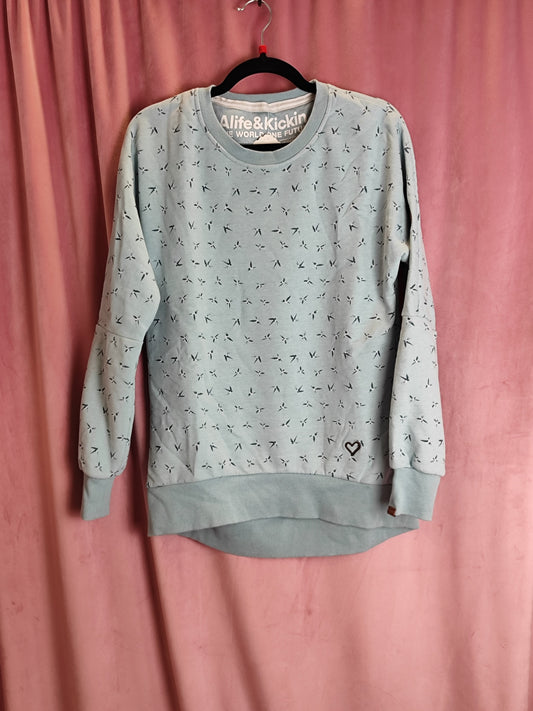 Alife&Kickin Hoodie L Hellblau