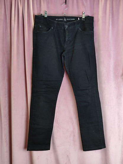 Jeans M Dunkelgrau