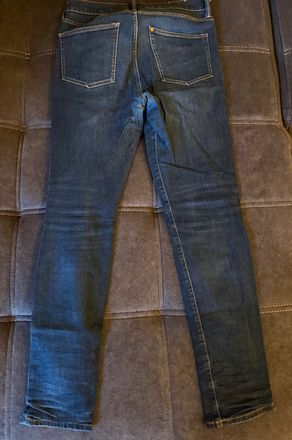 Jeanhose 34 Dunkelblau